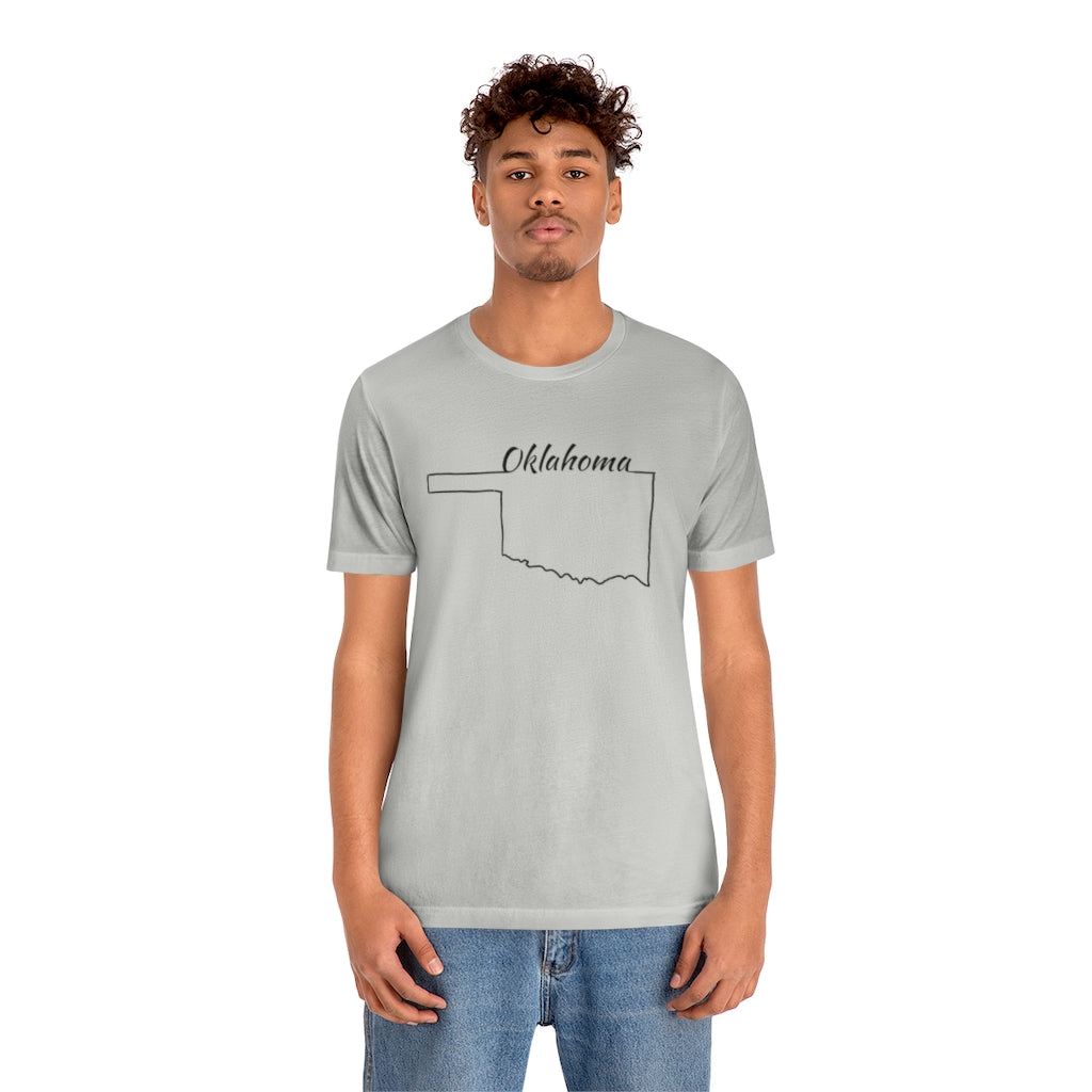 Oklahoma  Ultra comfortable Unisex Jersey Short Sleeve Tee