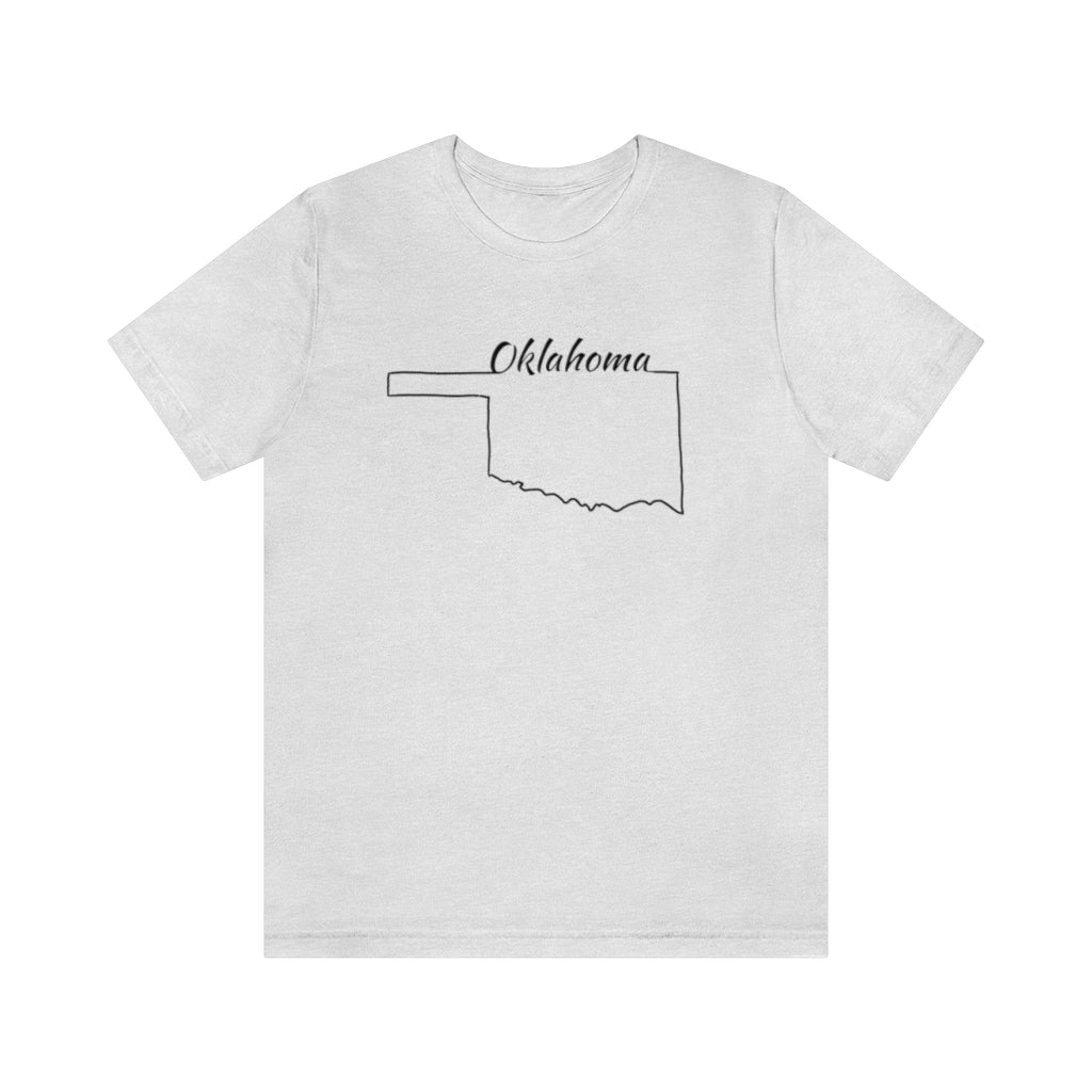 Oklahoma  Ultra comfortable Unisex Jersey Short Sleeve Tee