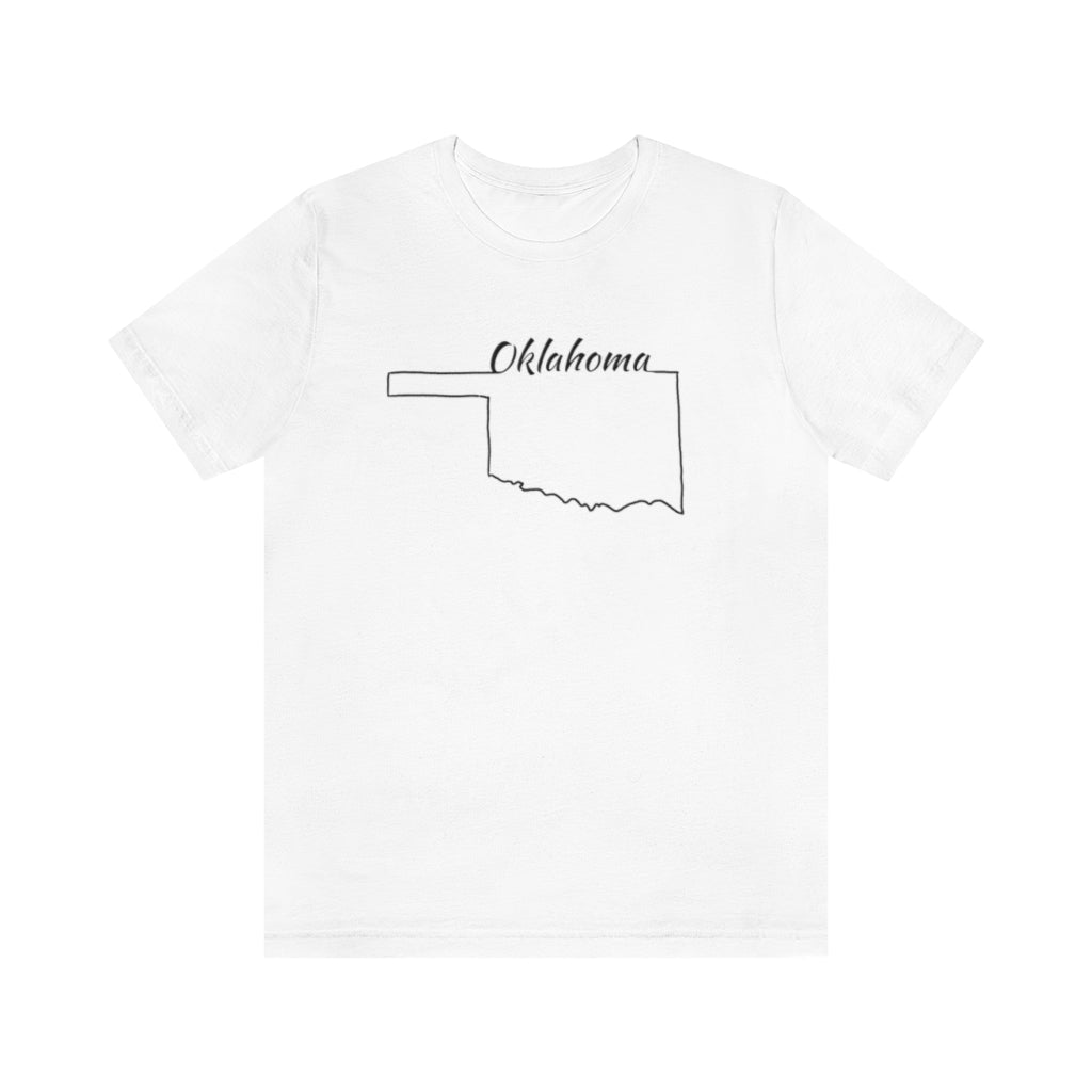 Oklahoma  Ultra comfortable Unisex Jersey Short Sleeve Tee