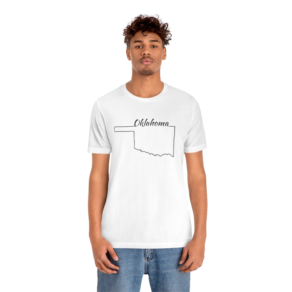 Oklahoma  Ultra comfortable Unisex Jersey Short Sleeve Tee