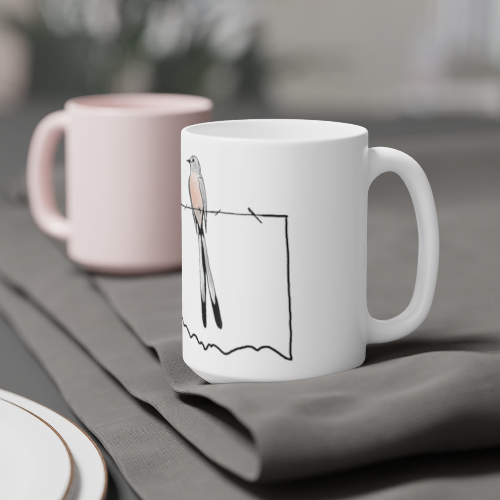 Scissortail Ceramic Mugs (11oz\15oz\20oz)