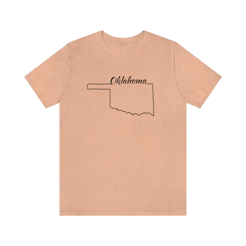 Oklahoma  Ultra comfortable Unisex Jersey Short Sleeve Tee