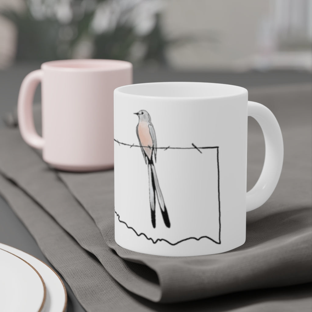 Scissortail Ceramic Mugs (11oz\15oz\20oz)