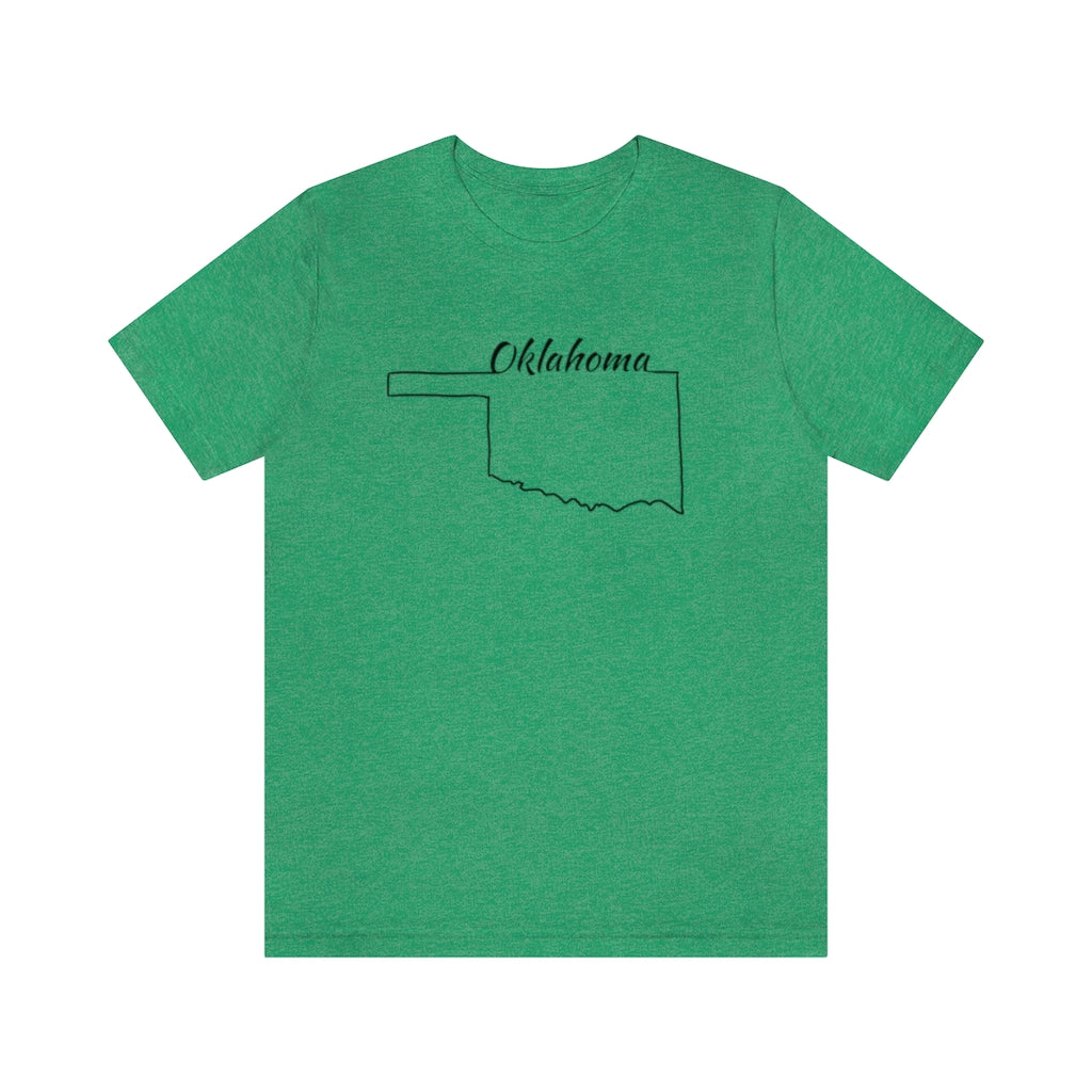 Oklahoma  Ultra comfortable Unisex Jersey Short Sleeve Tee