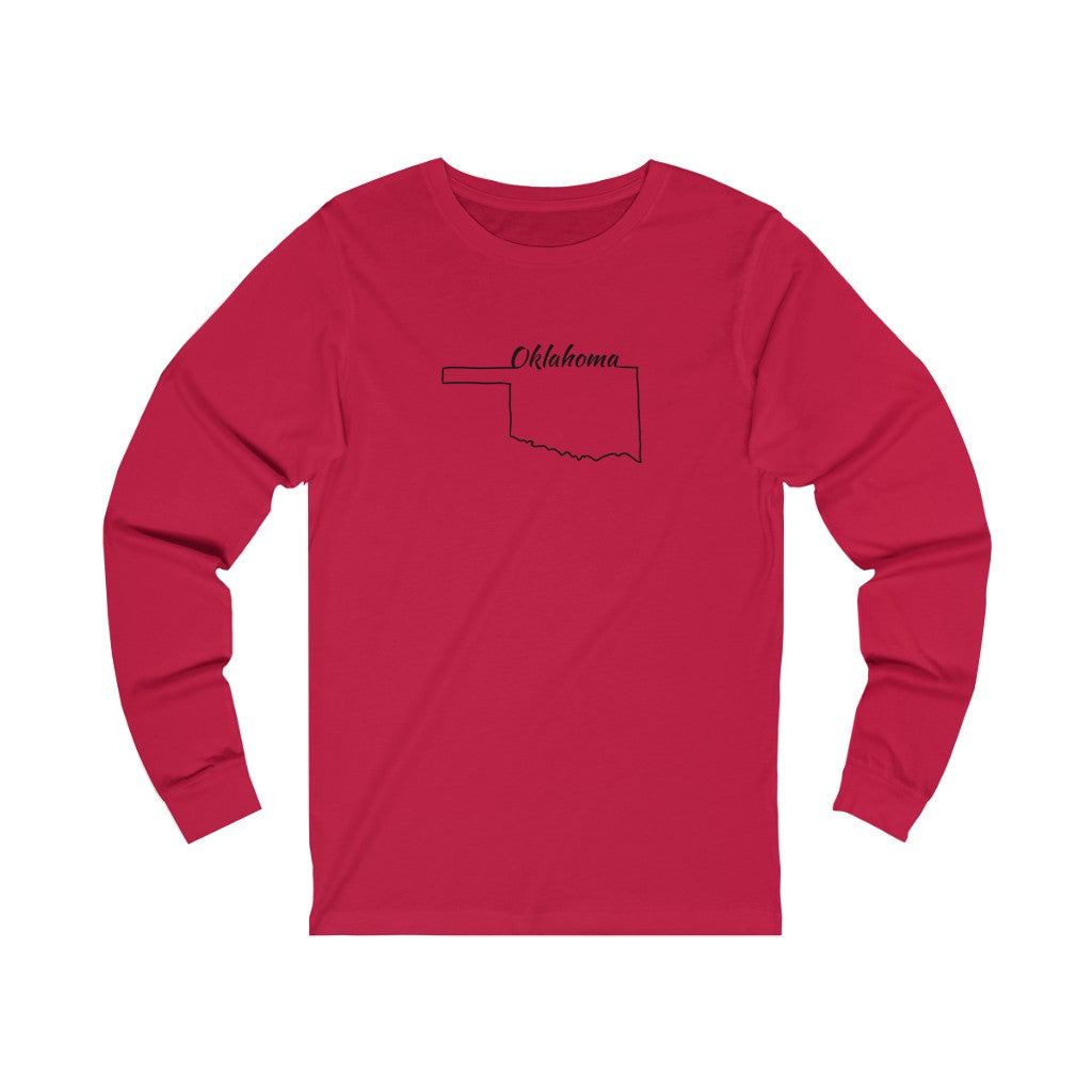 Oklahoma  Ultra comfortable Unisex Jersey Long Sleeve Tee