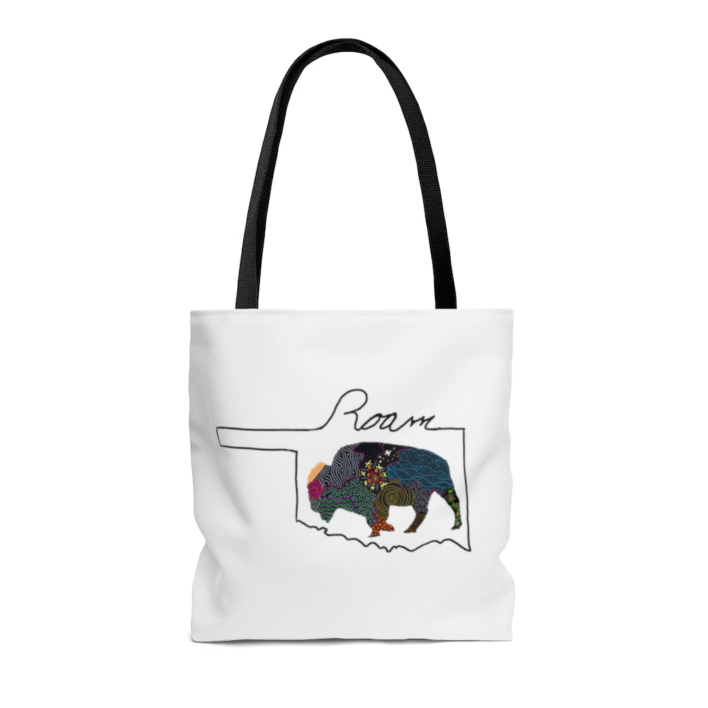 Oklahoma Buffalo Roam Tote Bag