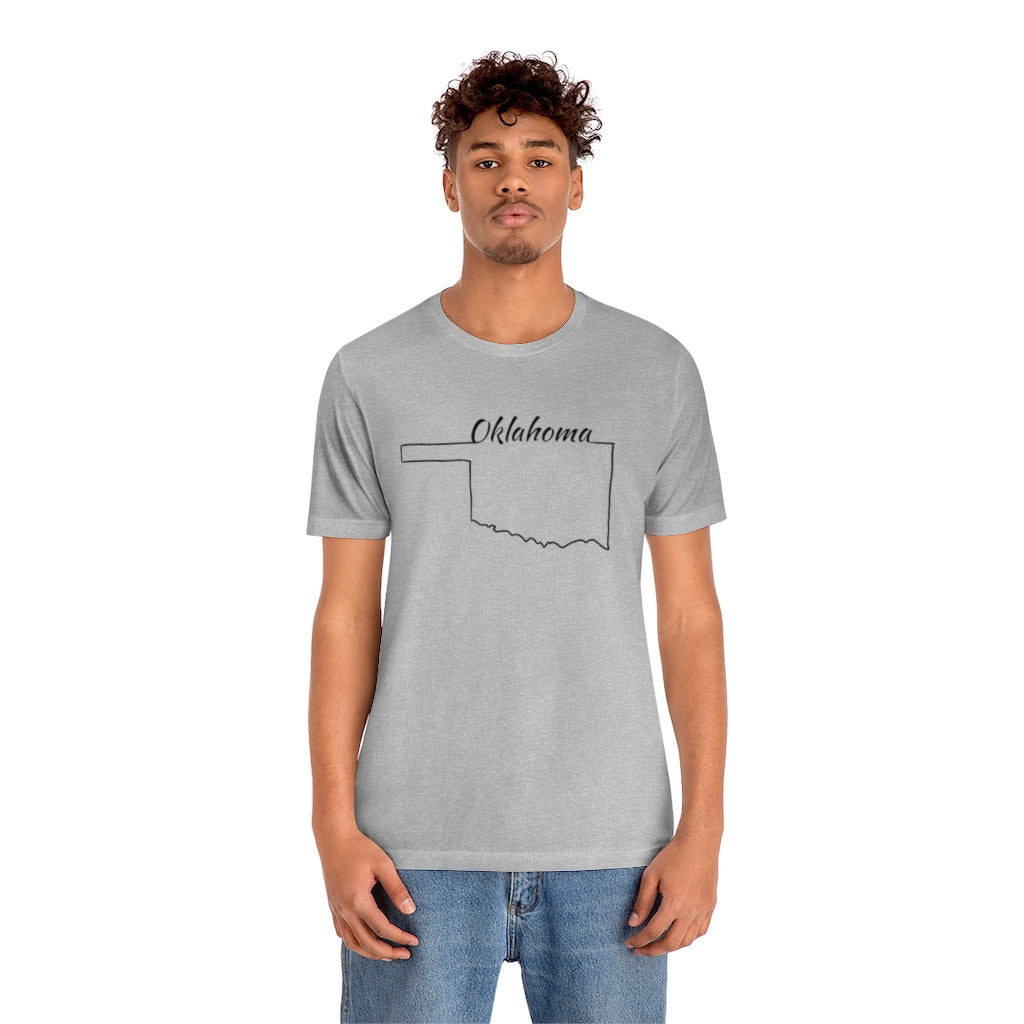 Oklahoma  Ultra comfortable Unisex Jersey Short Sleeve Tee