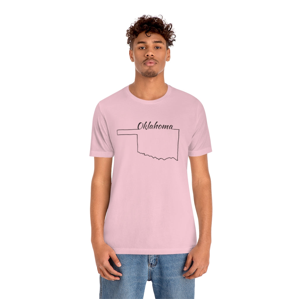 Oklahoma  Ultra comfortable Unisex Jersey Short Sleeve Tee