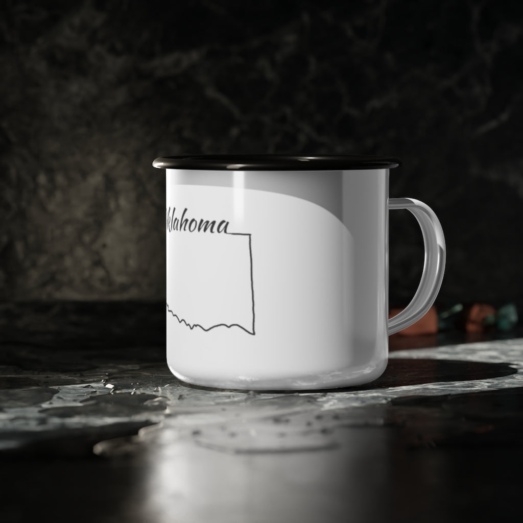 Oklahoma Enamel Camp Cup