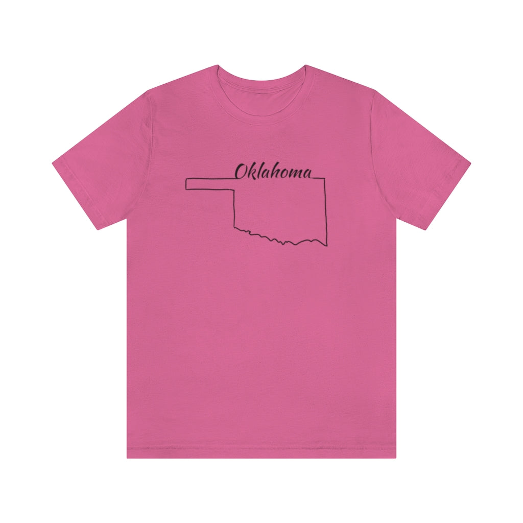 Oklahoma  Ultra comfortable Unisex Jersey Short Sleeve Tee