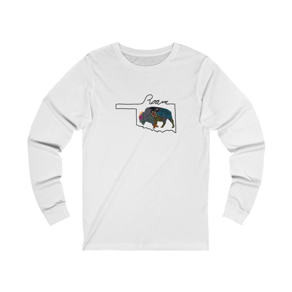 Oklahoma Buffalo Roam Ultra comfortable Unisex Jersey Long Sleeve Tee