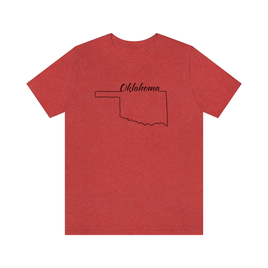 Oklahoma  Ultra comfortable Unisex Jersey Short Sleeve Tee