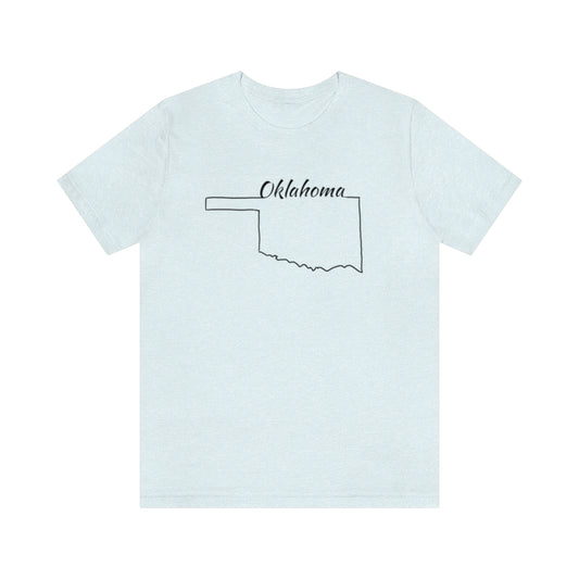 Oklahoma  Ultra comfortable Unisex Jersey Short Sleeve Tee