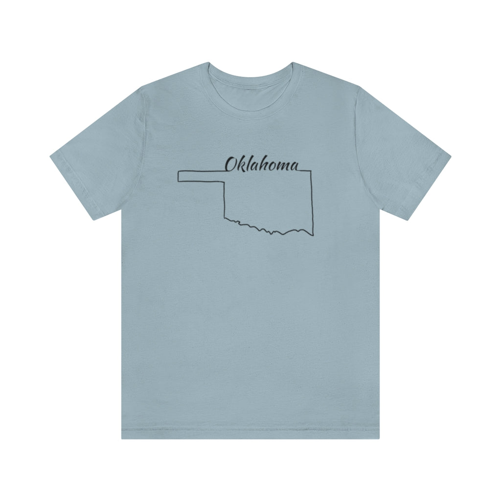 Oklahoma  Ultra comfortable Unisex Jersey Short Sleeve Tee