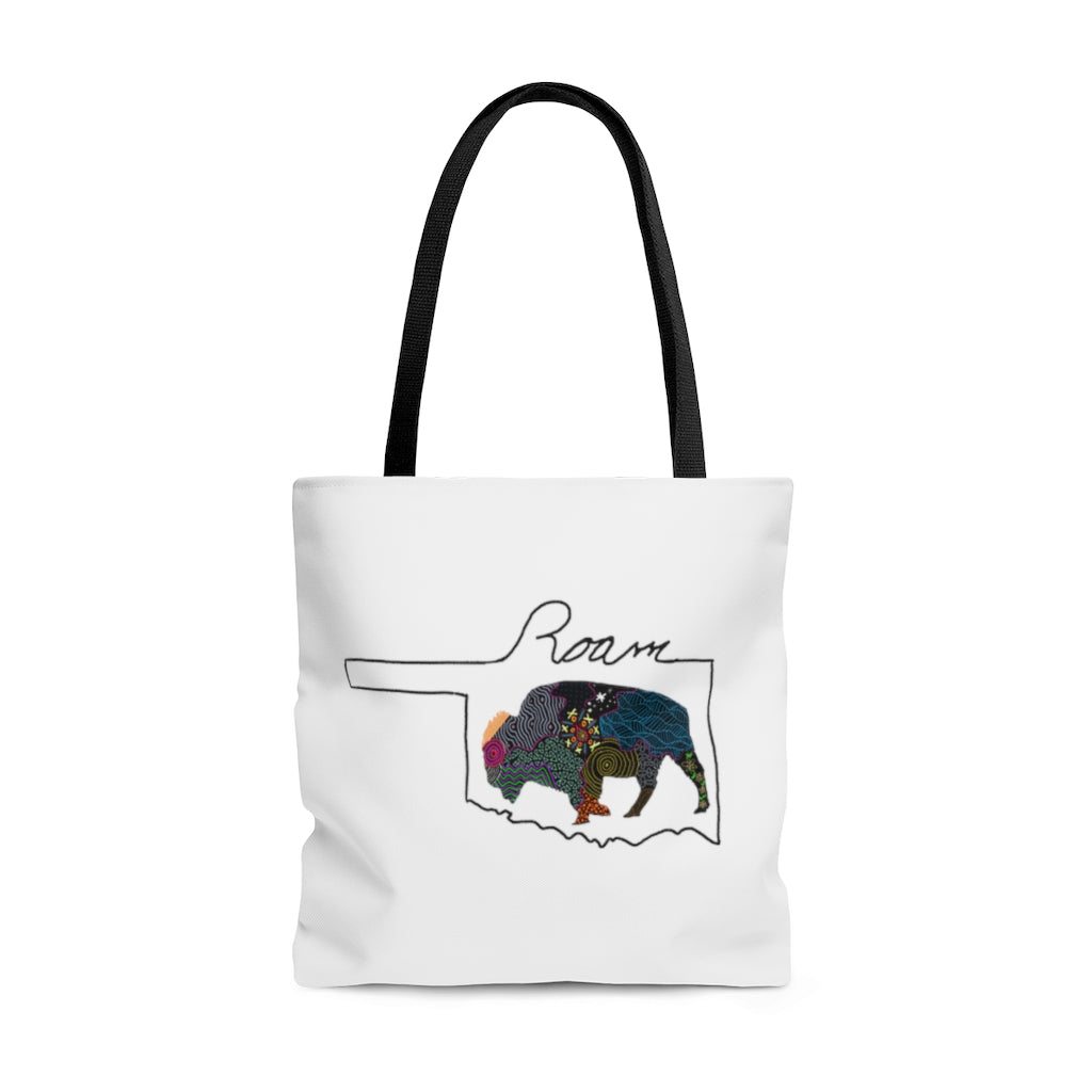 Oklahoma Buffalo Roam Tote Bag